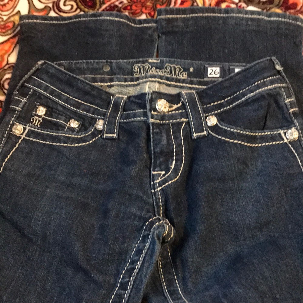 Women’s Miss Me Blue Jeans Bootcut Size 26